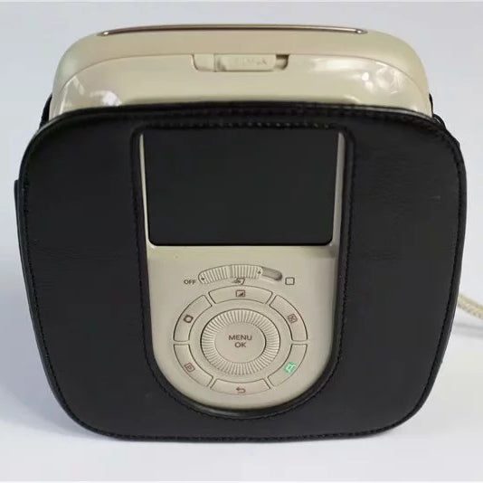 Uniqkart for FUJI Instax Square SQ20 PU Leather Camera Protective Cover - Black