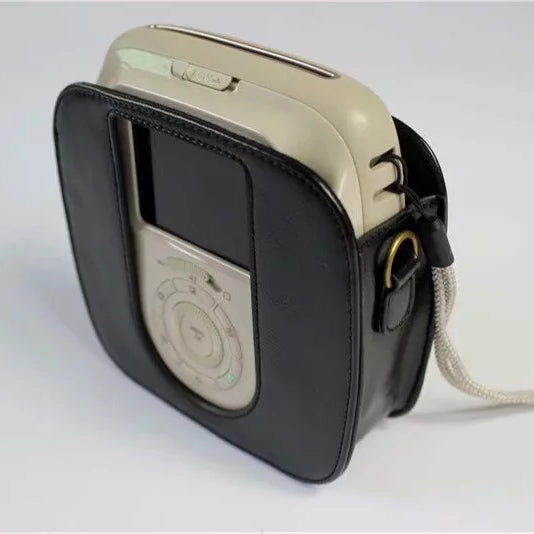 Uniqkart for FUJI Instax Square SQ20 PU Leather Camera Protective Cover - Black