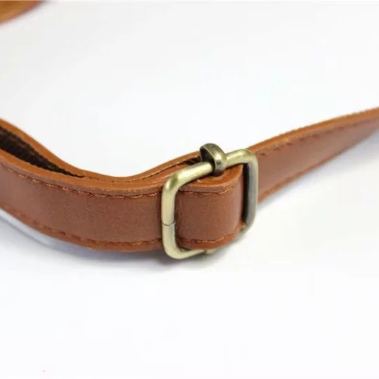 Uniqkart for FUJI Instax Square SQ20 PU Leather Camera Protective Cover - Brown