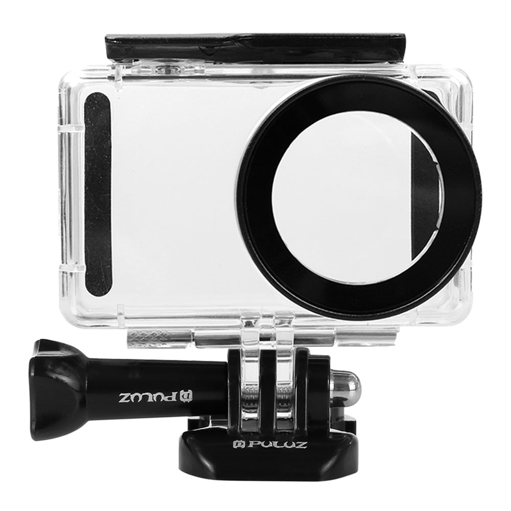 PULUZ 45M Underwater Acrylic Plexiglass Waterproof Housing Diving Case for Xiaomi Mijia Small Camera, with Buckle Basic Mount & Screw