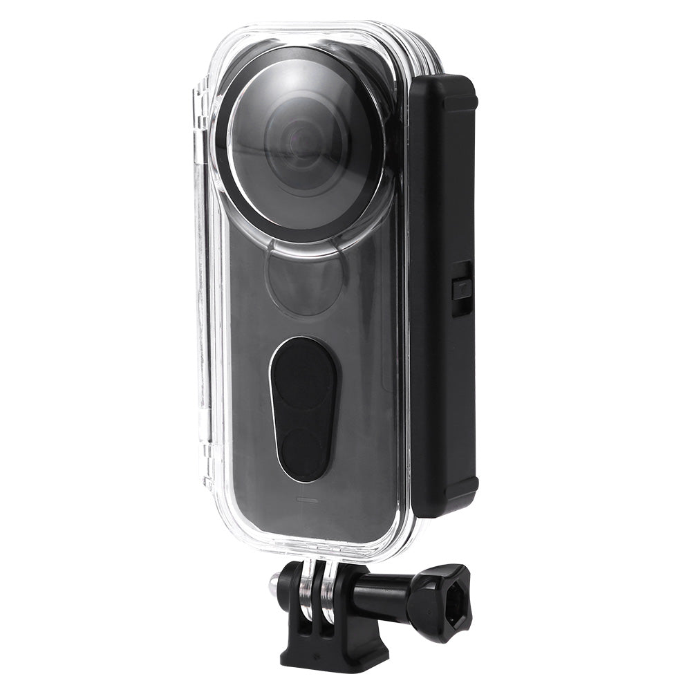 PULUZ 5M Underwater Waterproof Housing Protective Case for Insta360 One X, with Buckle Basic Mount & Screw