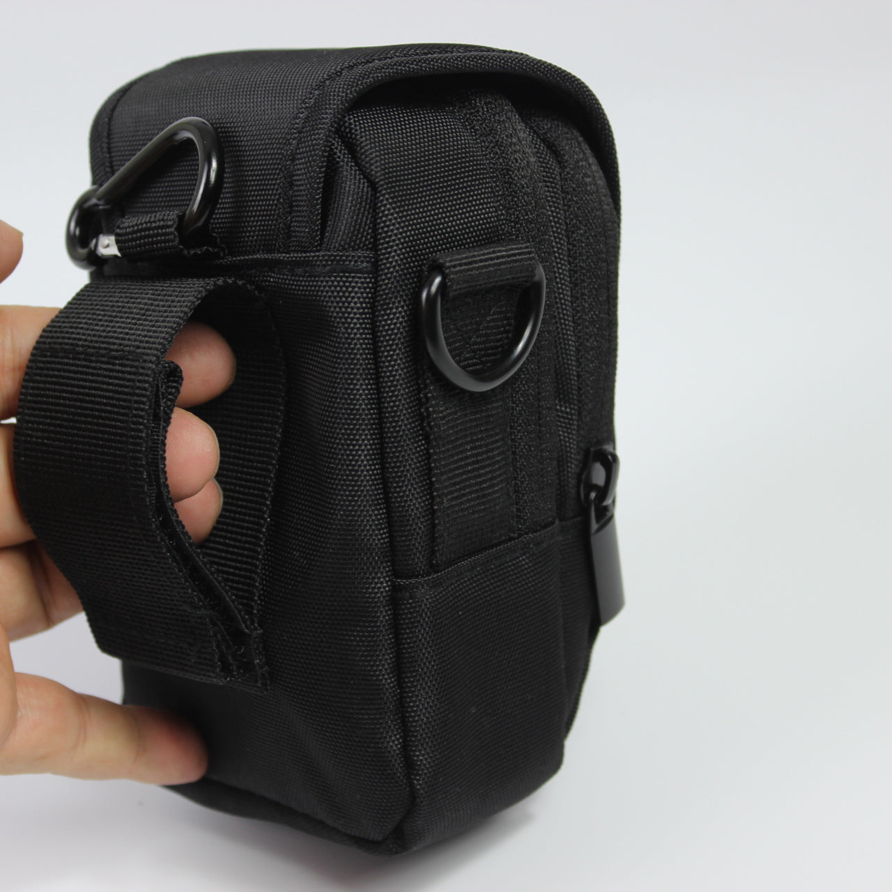 TONBA Portable Digital Camera Bag Multifunctional Single Shoulder Waterproof Haversack - Black