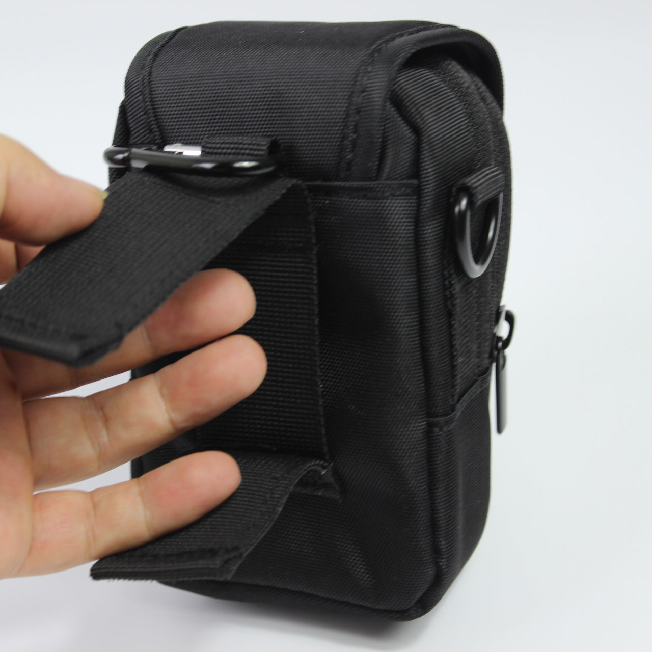 TONBA Portable Digital Camera Bag Multifunctional Single Shoulder Waterproof Haversack - Black