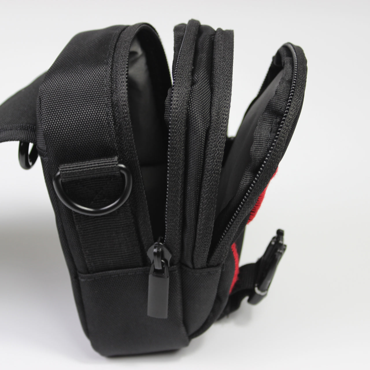 TONBA Portable Digital Camera Bag Multifunctional Single Shoulder Waterproof Haversack - Black