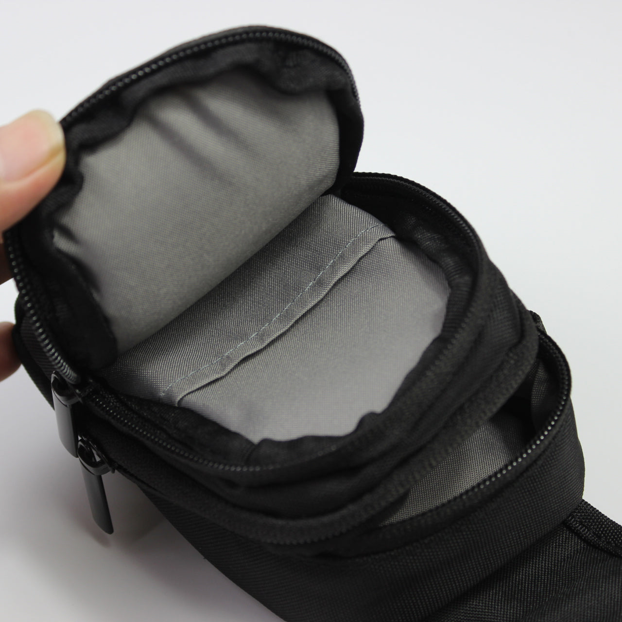 TONBA Portable Digital Camera Bag Multifunctional Single Shoulder Waterproof Haversack - Black