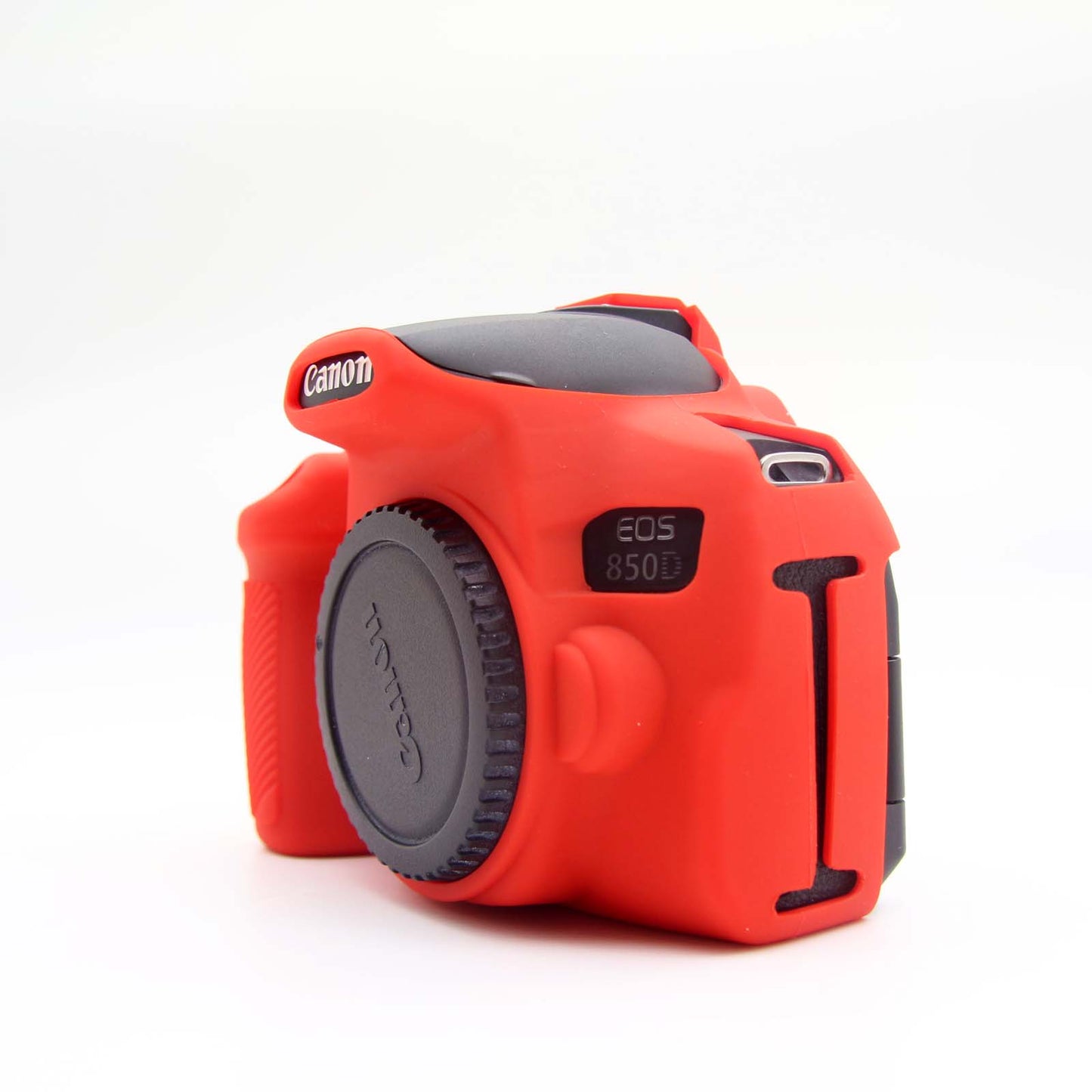 Soft Silicone Protective Camera Case for Canon EOS 850D - Red