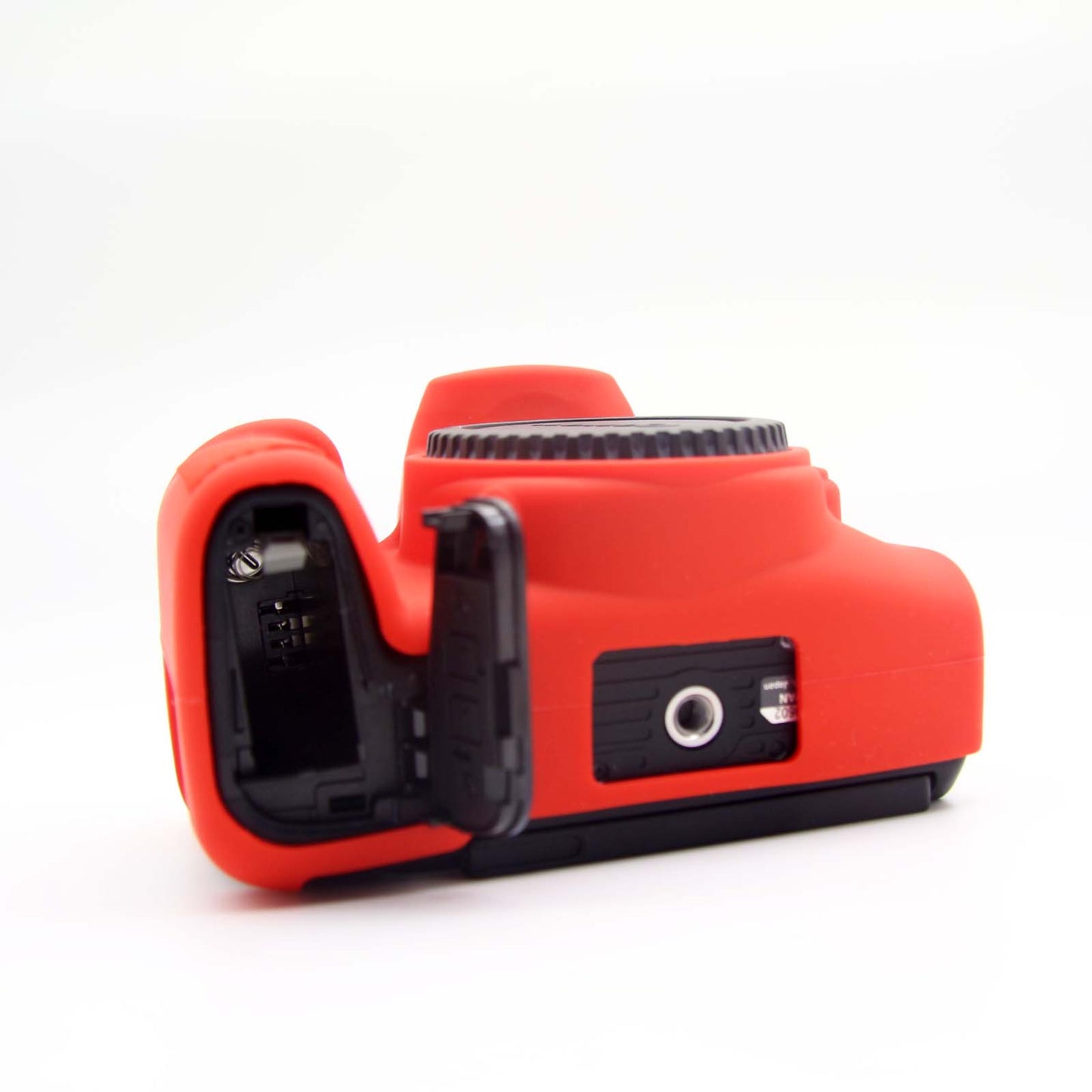Soft Silicone Protective Camera Case for Canon EOS 850D - Red