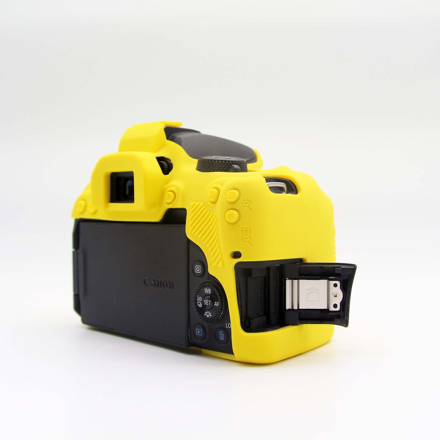 Soft Silicone Protective Camera Case for Canon EOS 850D - Yellow
