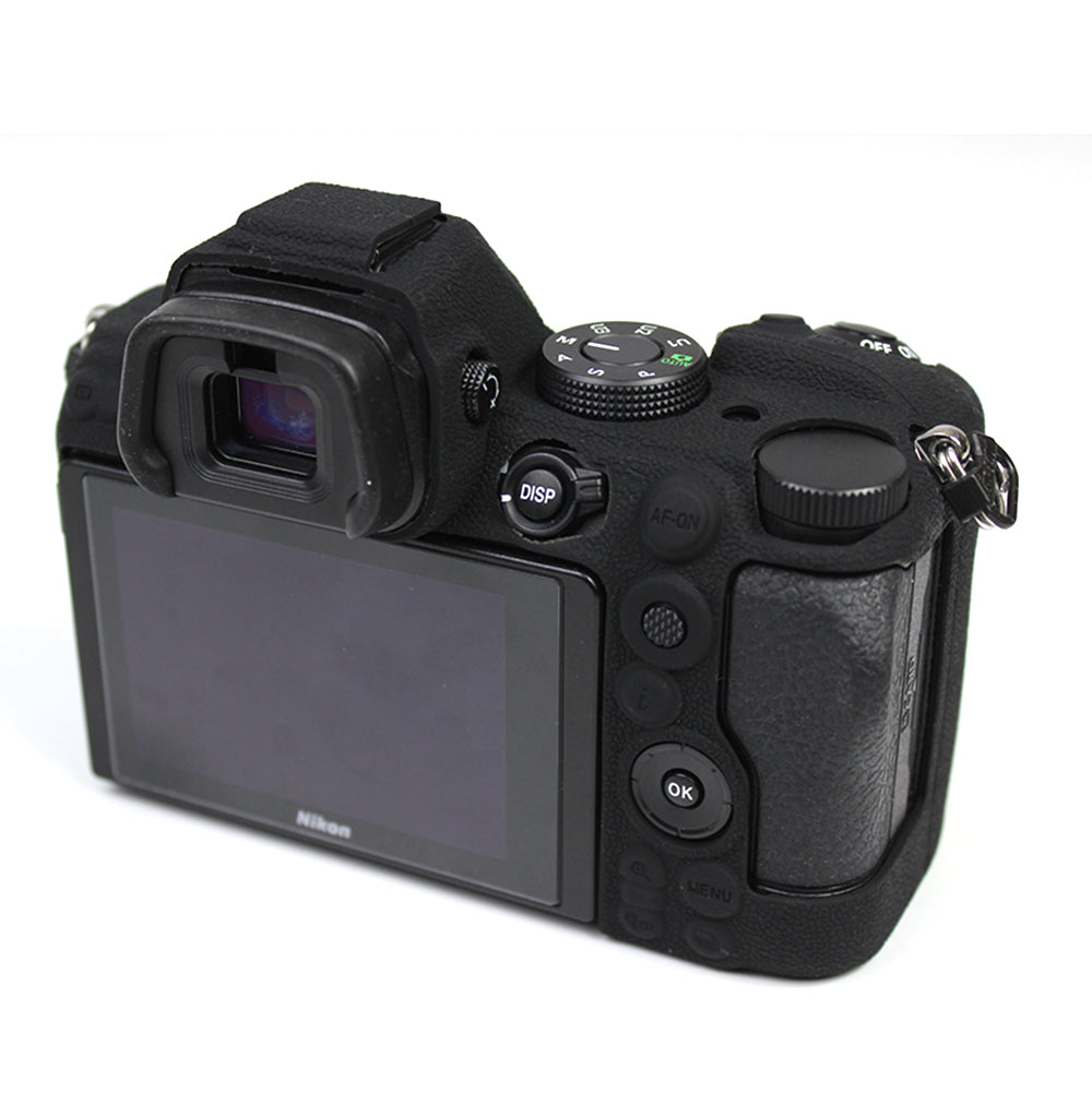 Soft Silicone Protective Camera Case Dustproof Shell for Nikon Z5 - Black