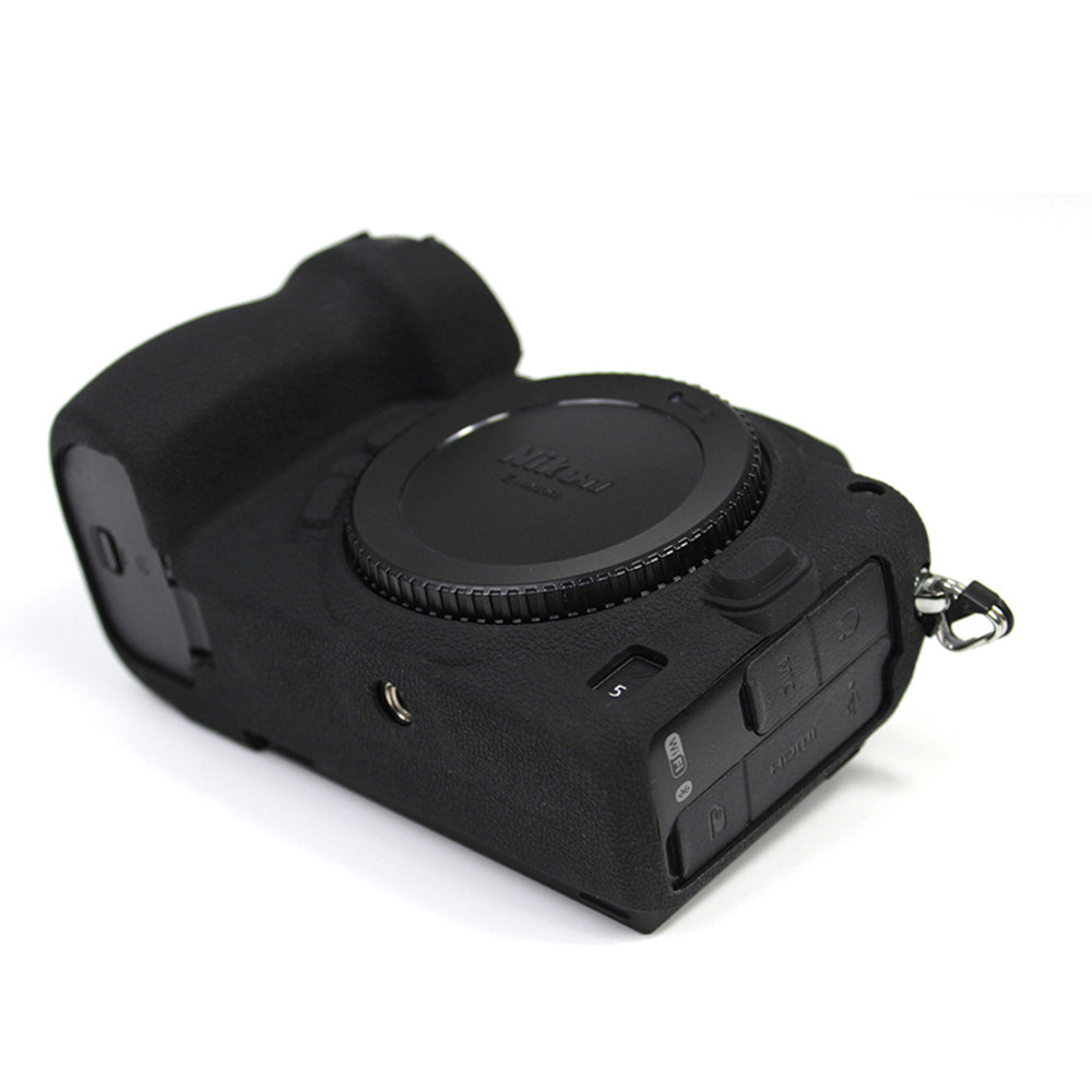 Soft Silicone Protective Camera Case Dustproof Shell for Nikon Z5 - Black