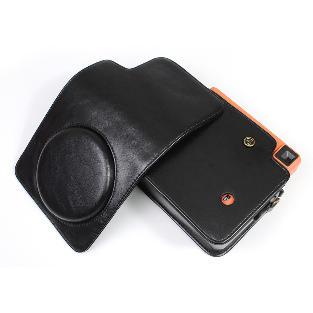 PU Leather Camera Case Cover for Instax Square SQ1 Camera Bag - Black