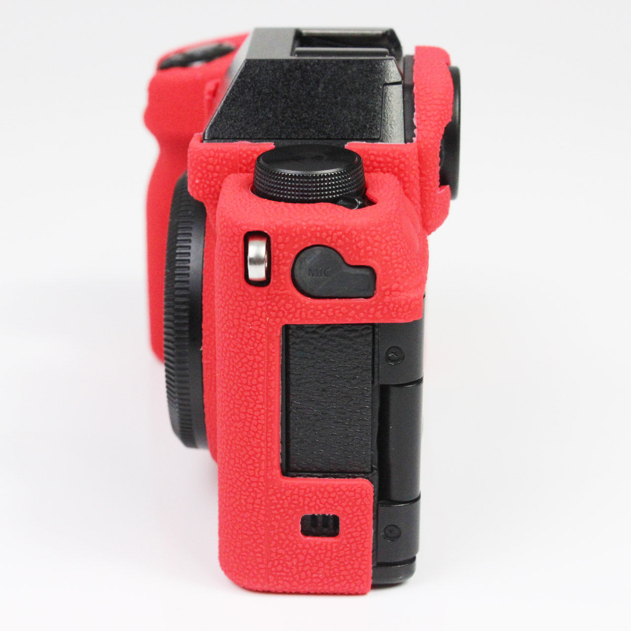 Shockproof Silicone Camera Protective Case Skin Cover for Fujifilm X-S10 - Red