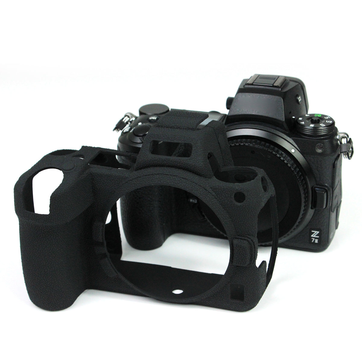 Soft Silicone Case Camera Protective Sleeve Cover for Nikon Z 6II/Z 7II - Black