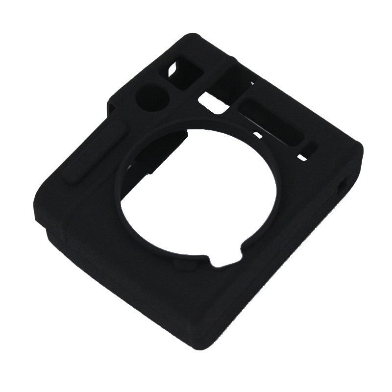 Soft Silicone Camera Case Protector Camera Body Sleeve Cover for Fujifilm Instax Mini 40 - Black