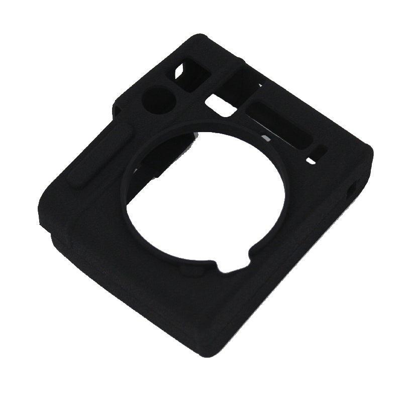Soft Silicone Camera Case Protector Camera Body Sleeve Cover for Fujifilm Instax Mini 40 - Black