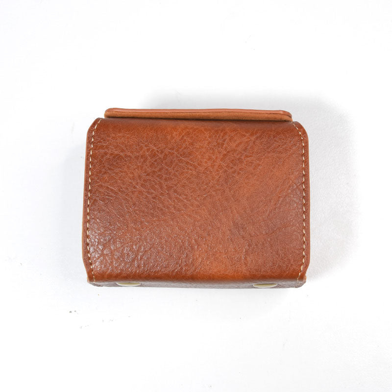 Detachable PU Leather Camera Case for Sony RX100M7/RX100M6/RX100M5/RX100M4/RX100M3/RX100M2 Portable Camera Carrying Case with Strap Magnetic Protective Bag - Brown