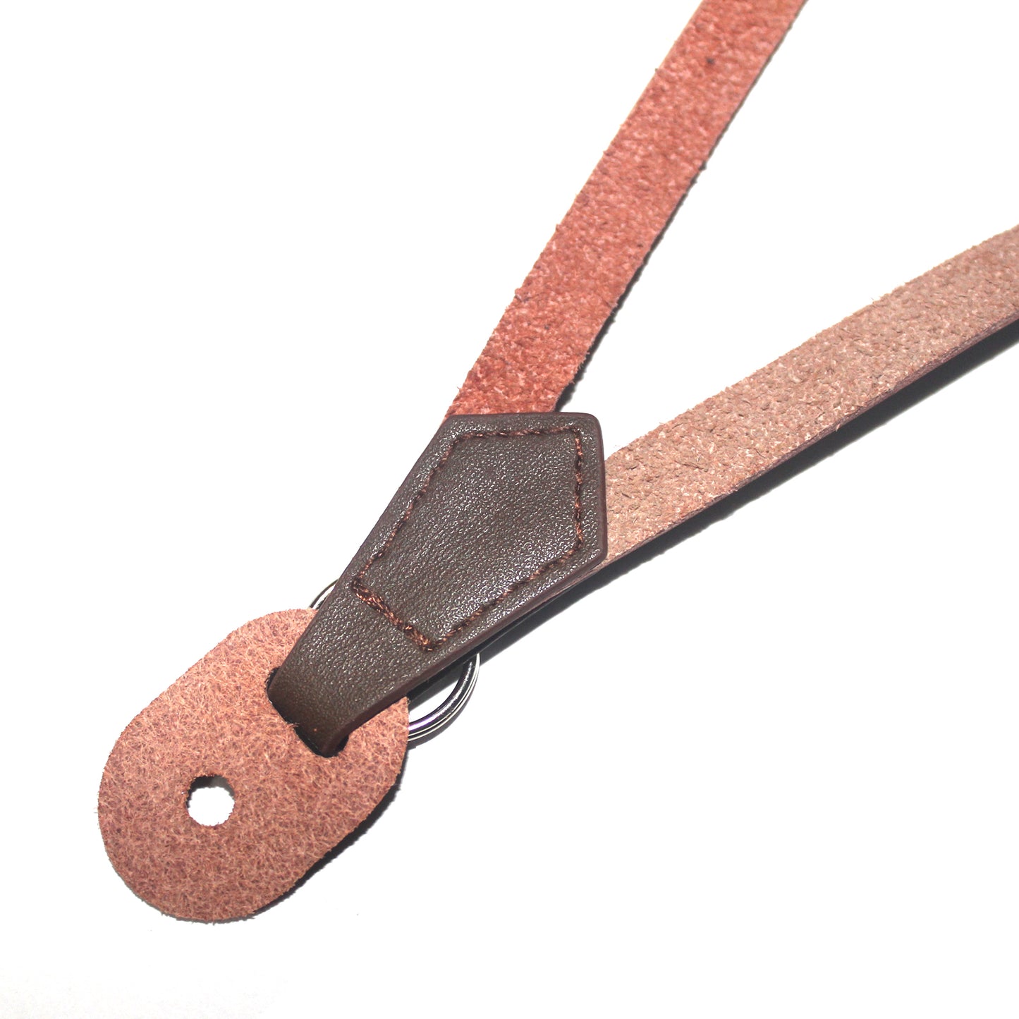 Camera Wrist Strap Grip Genuine Lambskin Leather Hand Strap for Canon Nikon Sony Fujifilm Panasonic Cameras - Coffee