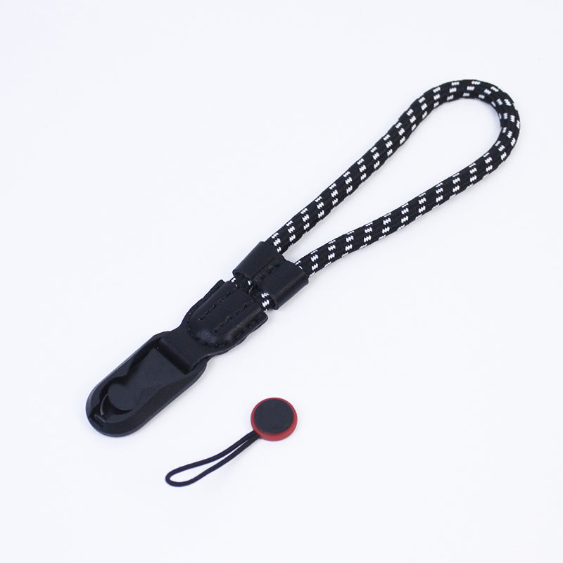 Camera Hanging Strap for Fujifilm XT4 XS10 Sony A7M4 A7C Nylon Quick Release Carrying Rope - Black