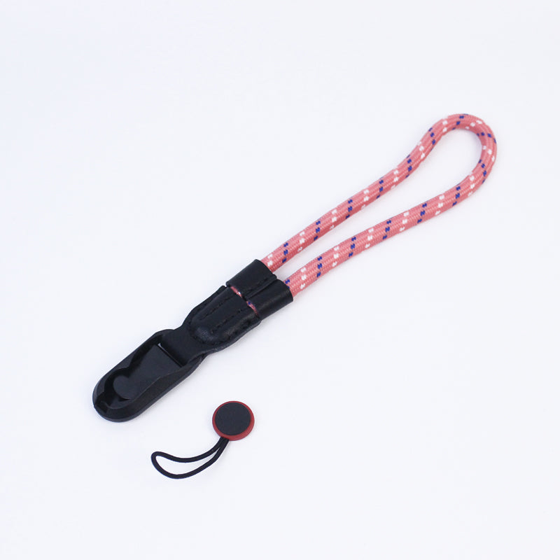 Camera Hanging Strap for Fujifilm XT4 XS10 Sony A7M4 A7C Nylon Quick Release Carrying Rope - Pink