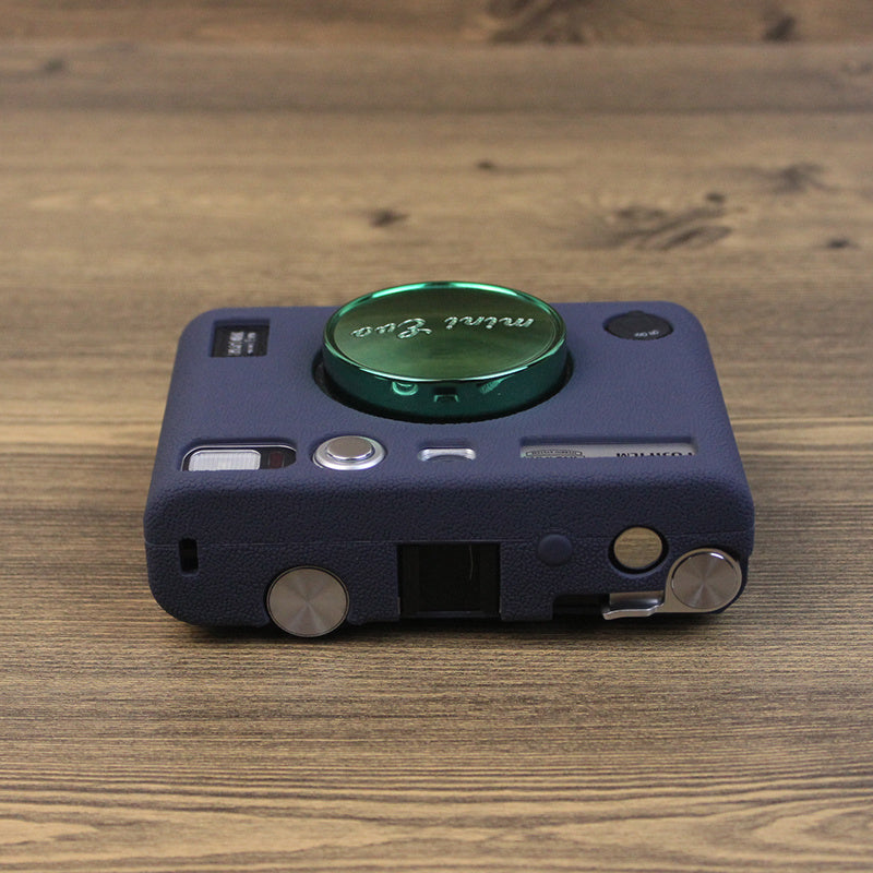 Uniqkart for Fujifilm Instax Mini Evo Camera Soft Protective Cover Anti-scratch Shockproof Silicone Case - Blue