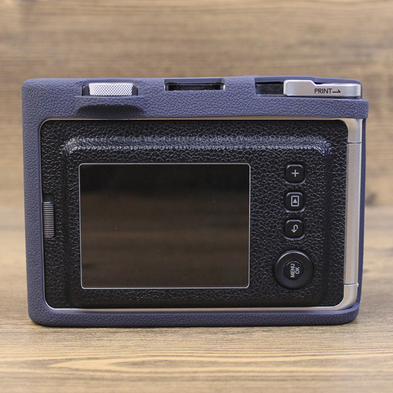 Uniqkart for Fujifilm Instax Mini Evo Camera Soft Protective Cover Anti-scratch Shockproof Silicone Case - Blue