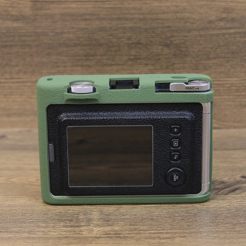 Uniqkart for Fujifilm Instax Mini Evo Camera Soft Protective Cover Anti-scratch Shockproof Silicone Case - Green