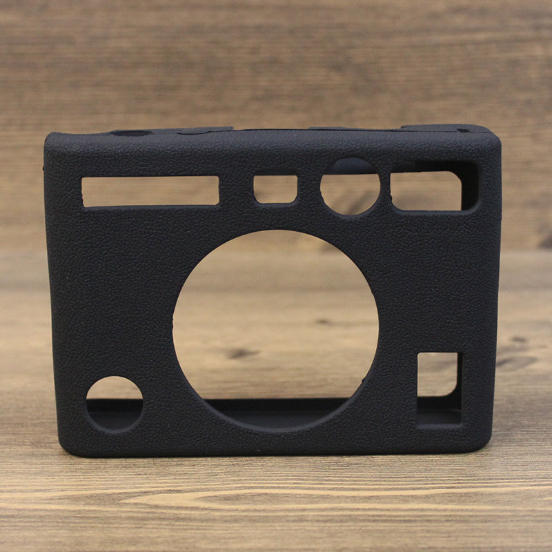Uniqkart for Fujifilm Instax Mini Evo Camera Soft Protective Cover Anti-scratch Shockproof Silicone Case - Black