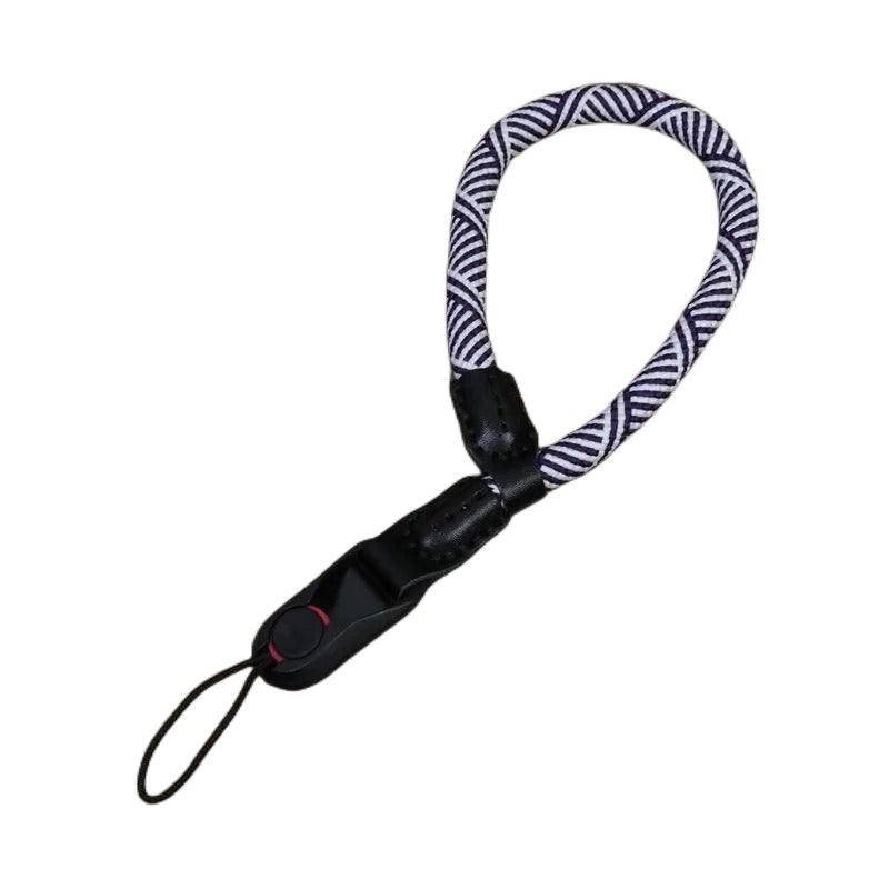 Portable DSLR Camera Hand Strap Quick Release Buckle Nylon Camera Wrist Strap - Style B