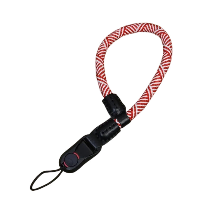 Portable DSLR Camera Hand Strap Quick Release Buckle Nylon Camera Wrist Strap - Style D