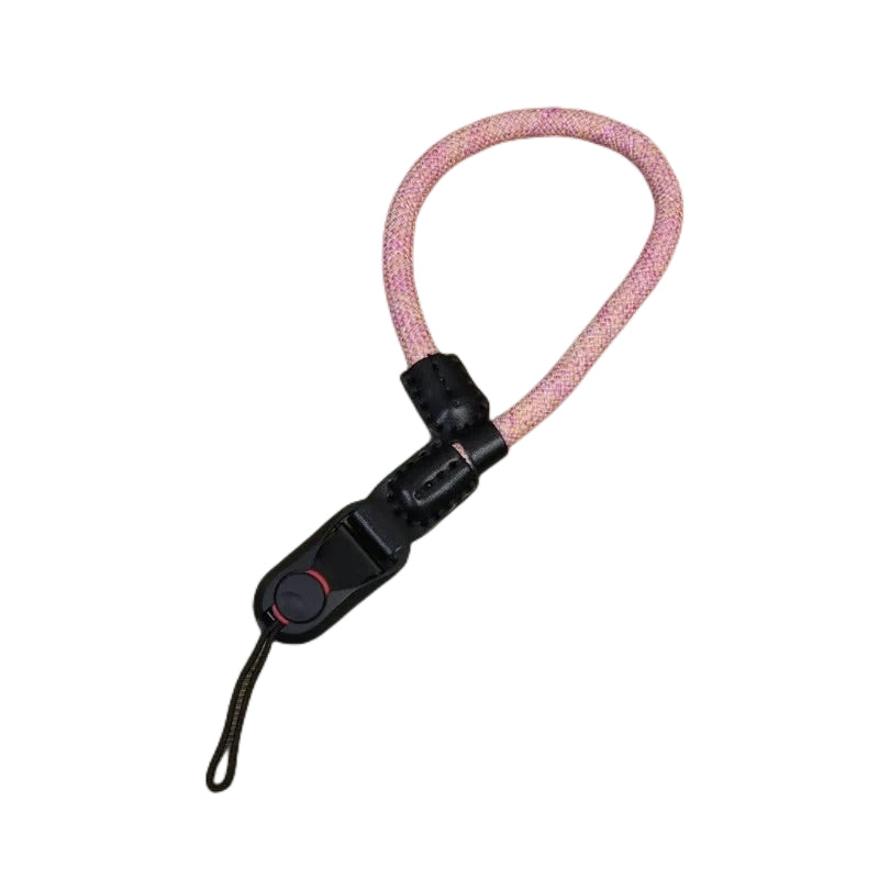 Portable DSLR Camera Hand Strap Quick Release Buckle Nylon Camera Wrist Strap - Style E