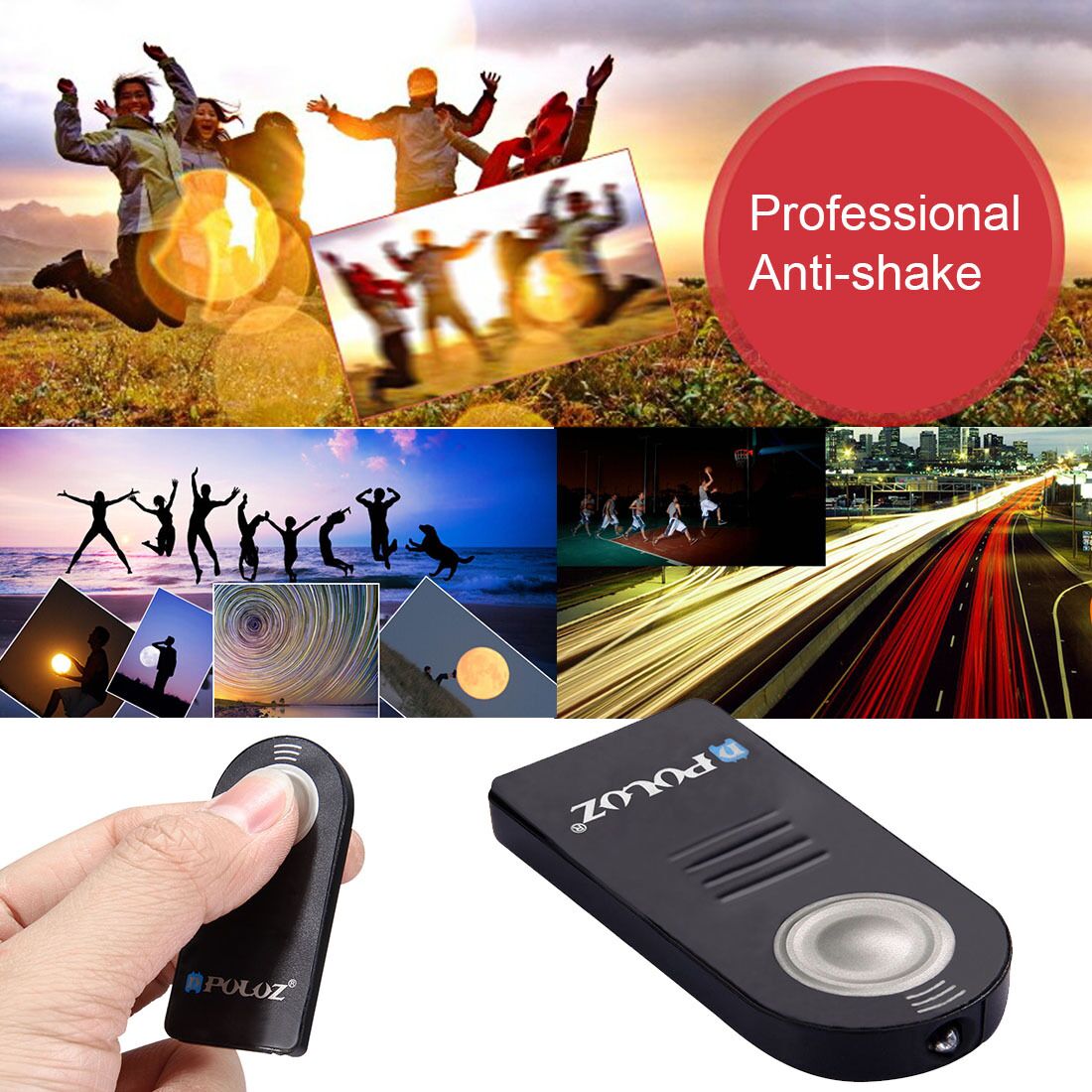 Puluz Single-Back Remote Controller for SLR Cameras