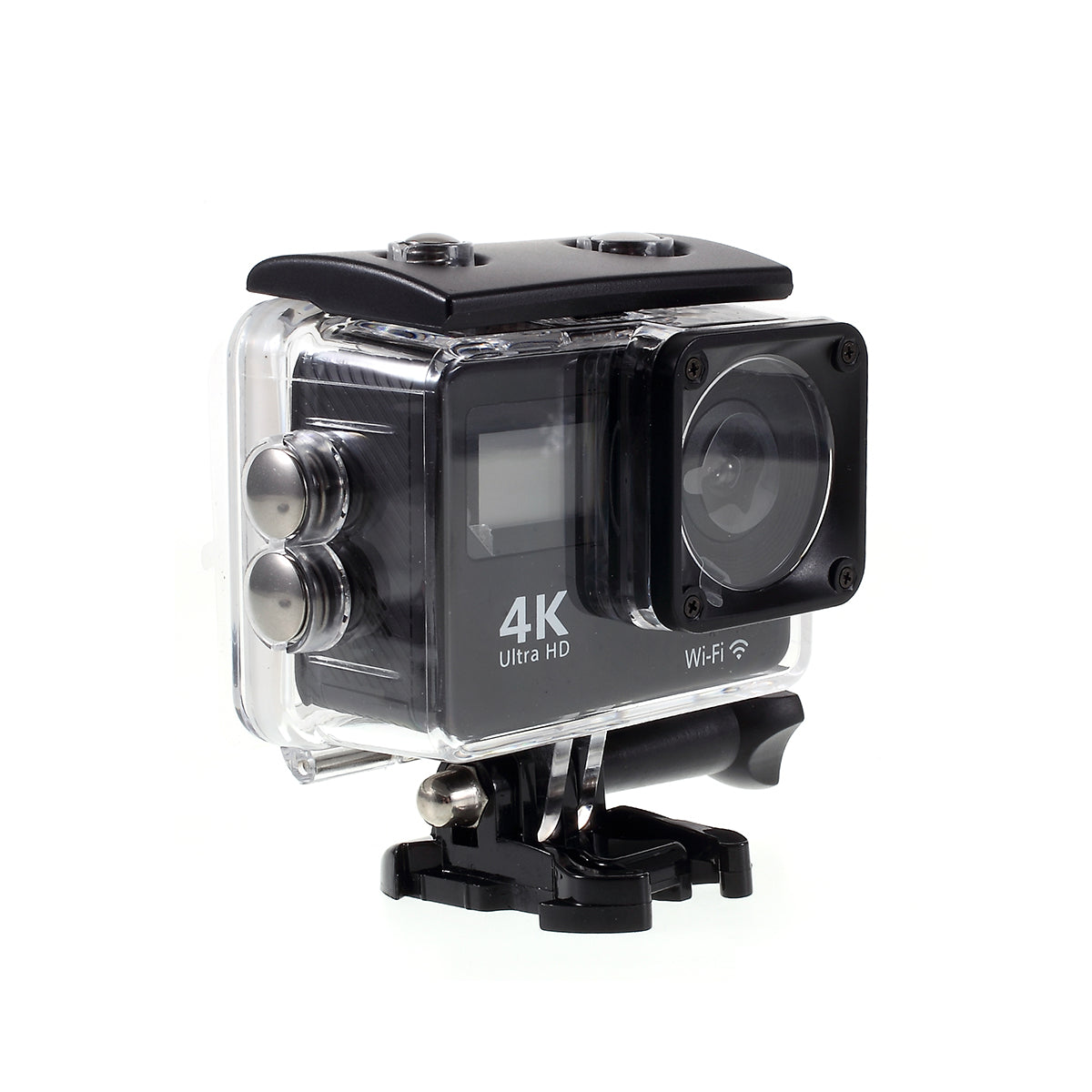 K2TDR WiFi Mini Camera 2.0-inch Touch Screen 4K Ultra HD Action Camera Wide Angle 170-Degree Sport Camera