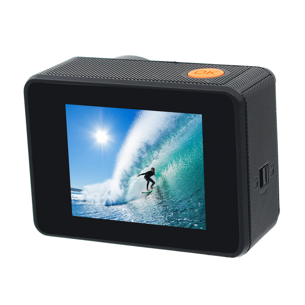 M5000D Waterproof 1080P HD Sports Camera 12M 120 Degree Wide Angle Lens WiFi Action Camera