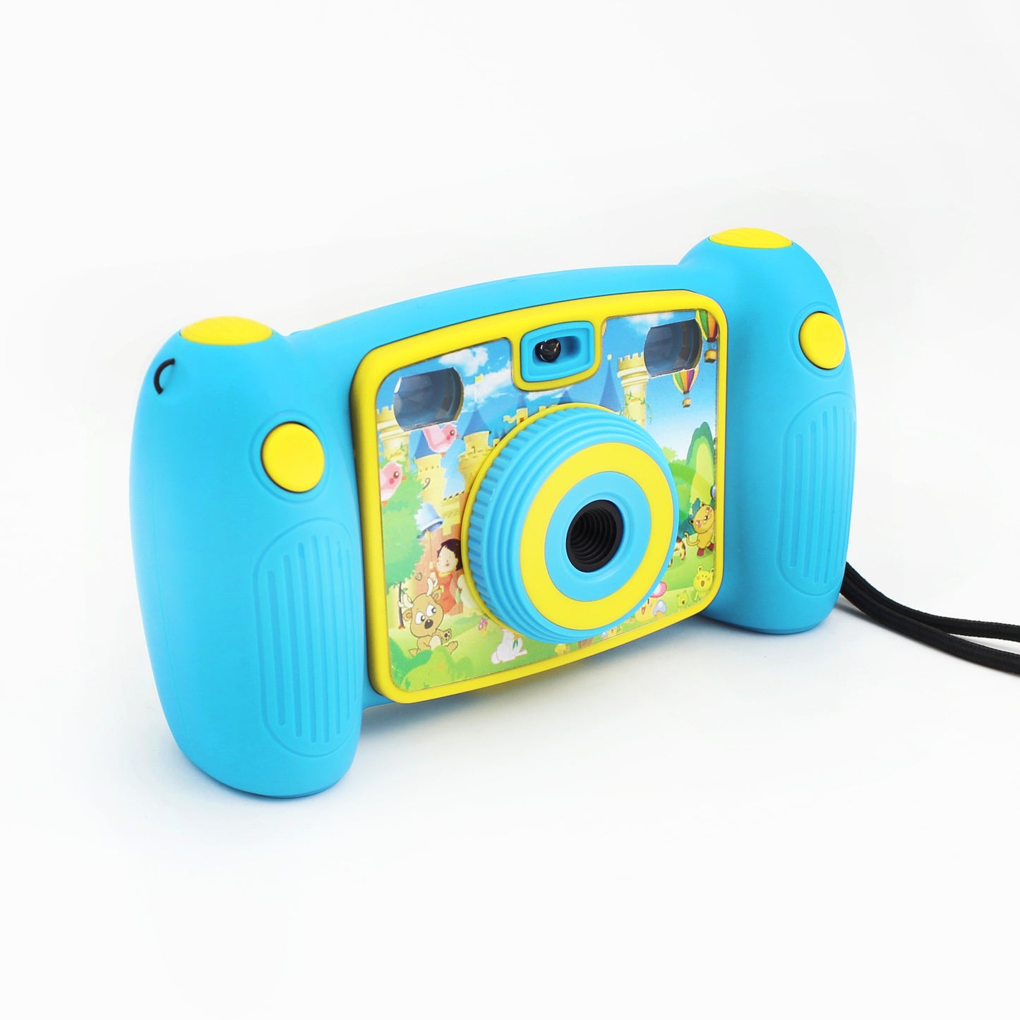 H129 Lovely Mini 2.0-inch 1.3MP Children Camera Video Camcorder - Baby Blue