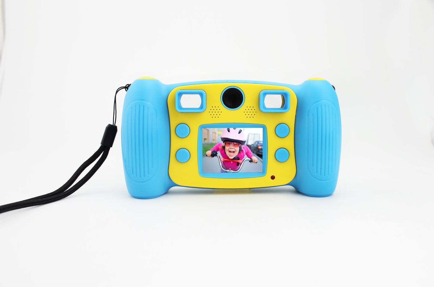 H129 Lovely Mini 2.0-inch 1.3MP Children Camera Video Camcorder - Baby Blue