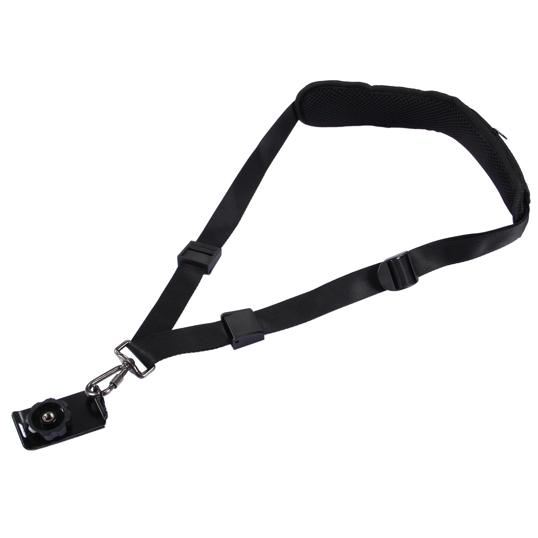 Puluz Anti-Slip Nylon Quick Release Soft Pad Single Shoulder Camera Strap with Metal Hook for SLR / DSLR Cameras