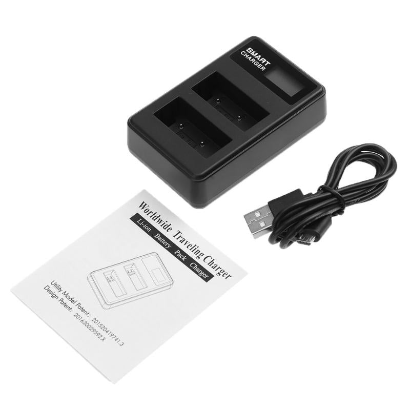 LCD Display Double-Channel NP-W126 USB Battery Charger for Fujifilm X-A1 X-A2 X-A3 X-A10 etc