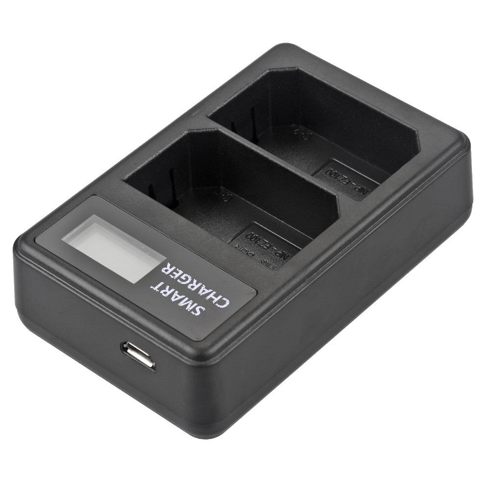 LCD Display Two-Channel NP-FZ100 USB Battery Charger for Sony A7III A9 A7RIII A7SIII