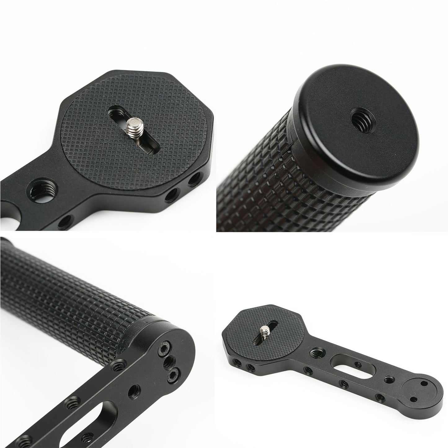 L Shape Handle Grip Transmount with 1/4" Universal Screw for Camera Monitor etc.
