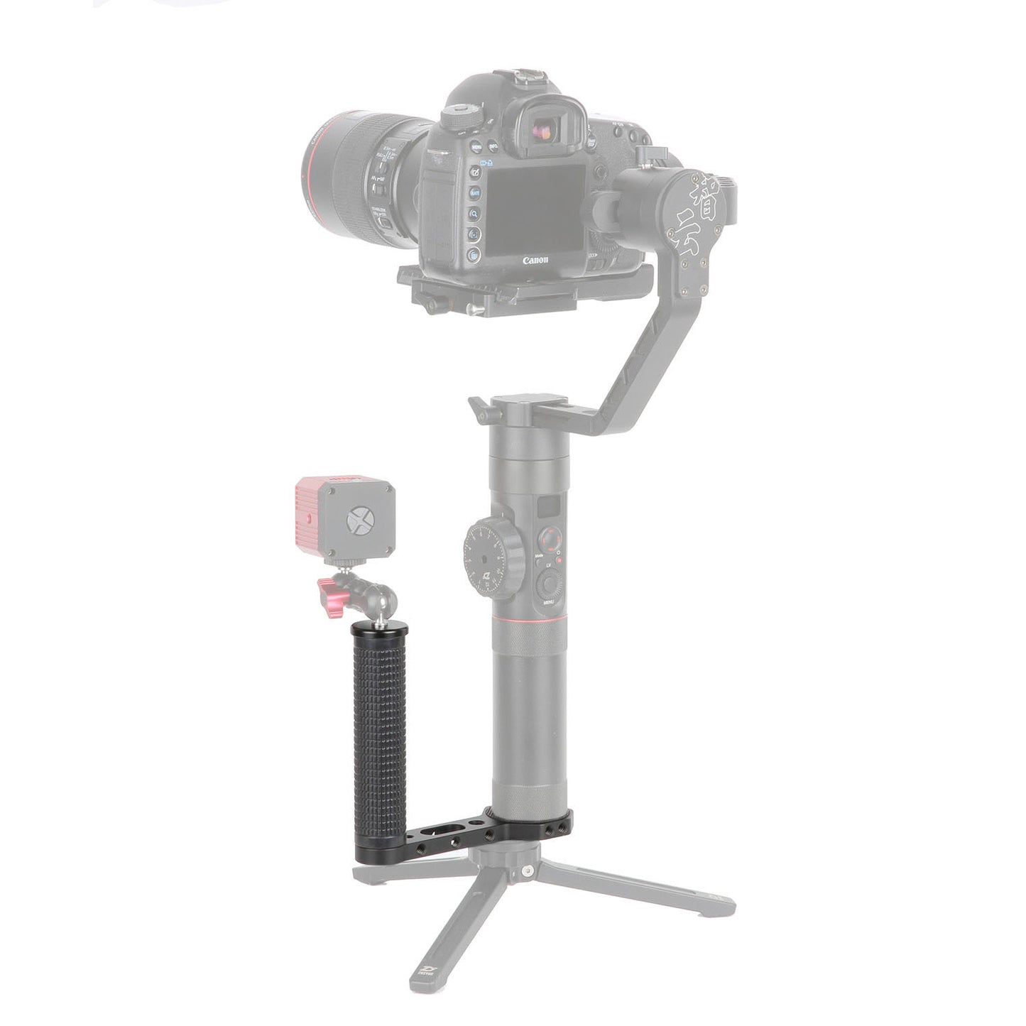 L Shape Handle Grip Transmount with 1/4" Universal Screw for Camera Monitor etc.