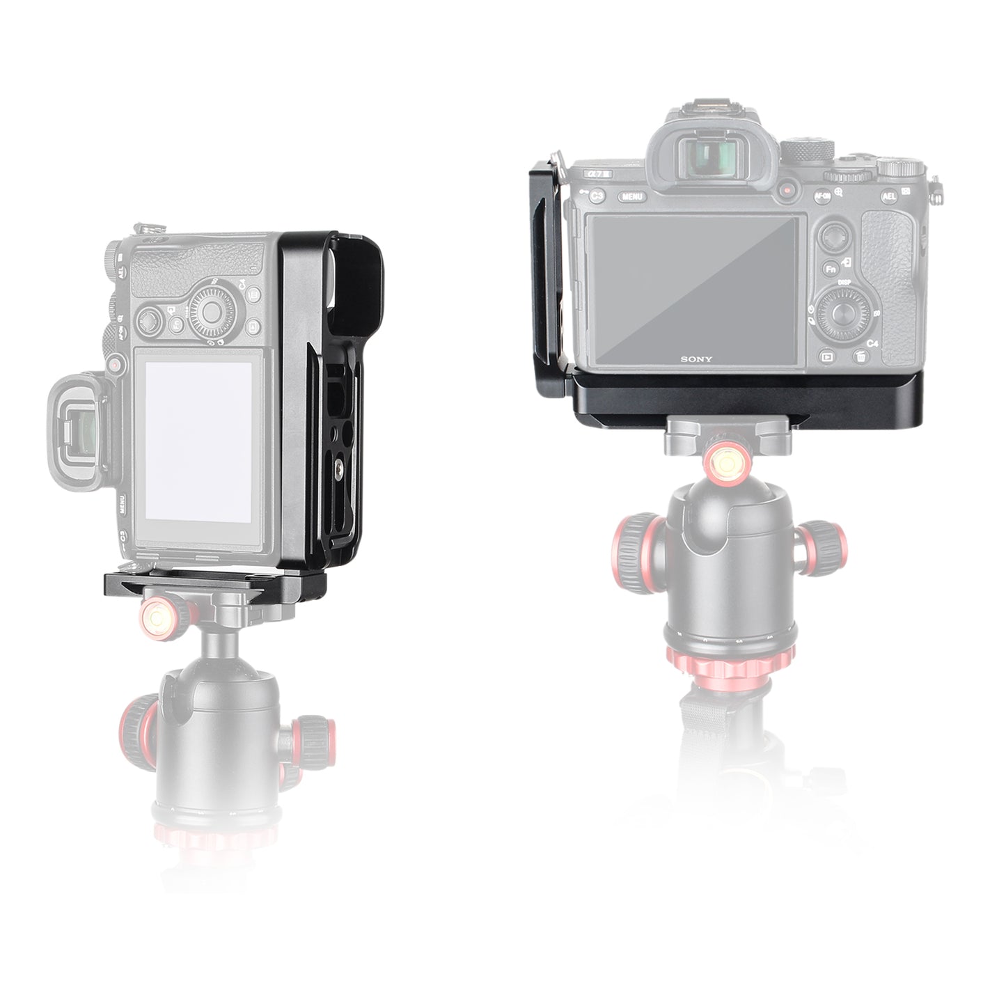 L Plate Quick Release Baseplate & Side Pate L Bracket for Sony A7M3 A7R3 A9 A7III