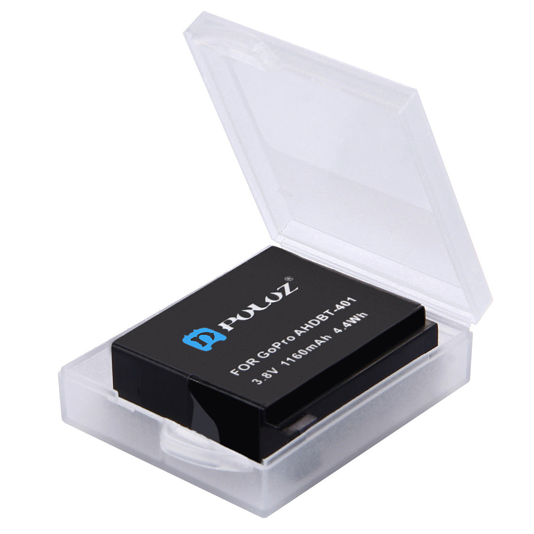 Puluz PU136B Battery Protective Storage Box Transparent Case for GoPro Hero 4