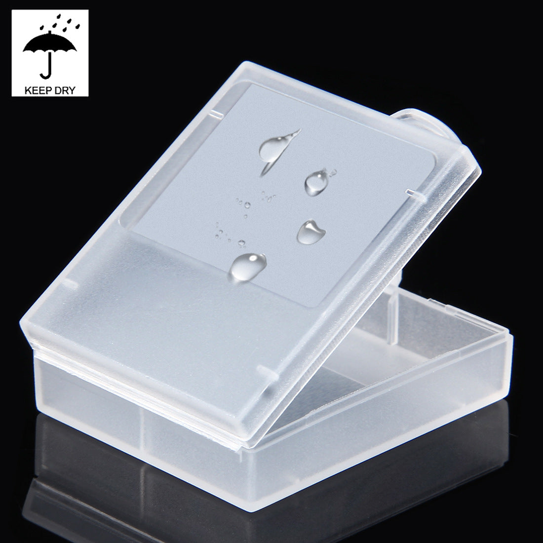 Puluz PU136B Battery Protective Storage Box Transparent Case for GoPro Hero 4