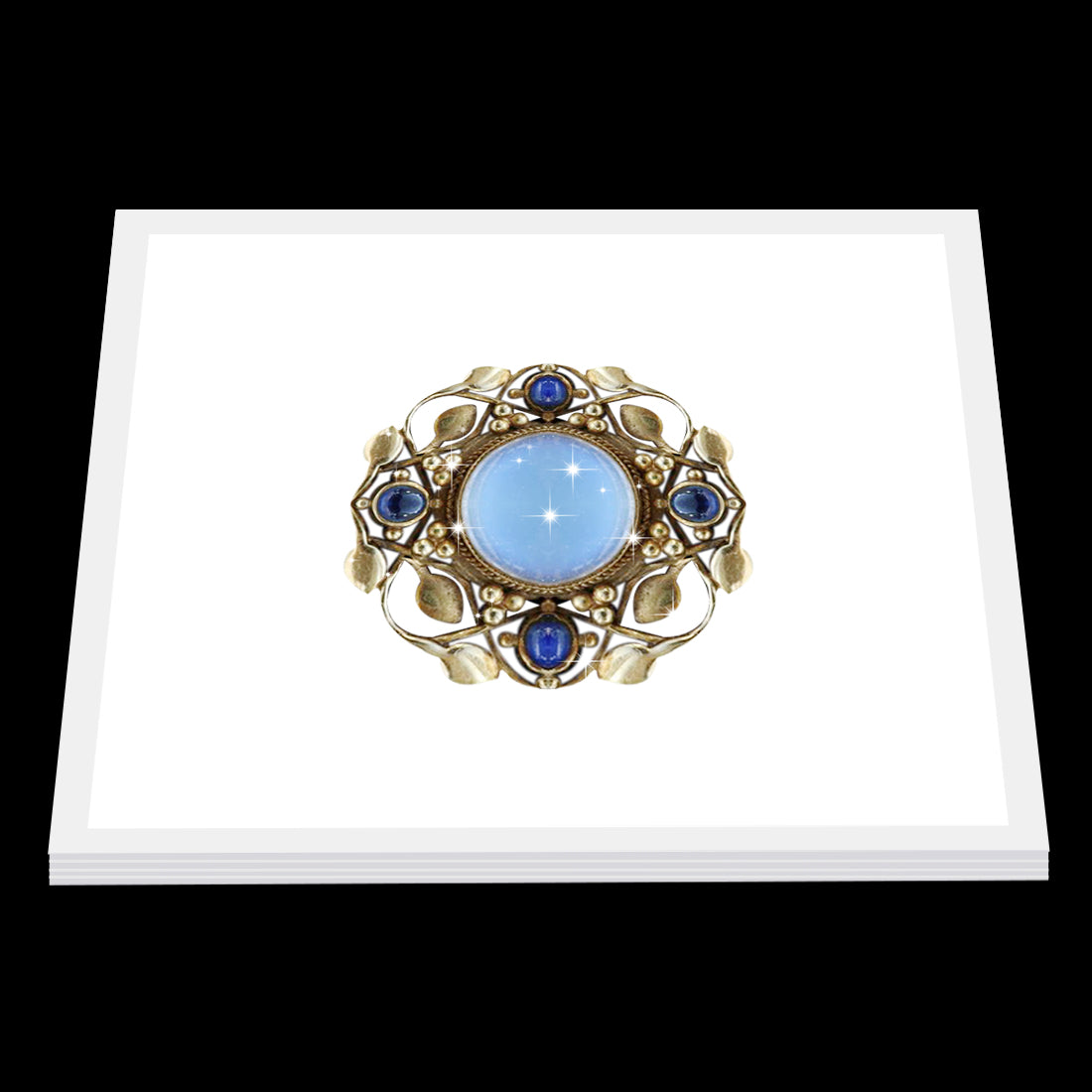 Puluz PU5136 LED Photo Shadowless Light Photo Studio Softbox Bottom Light for 20CM Lightbox - White