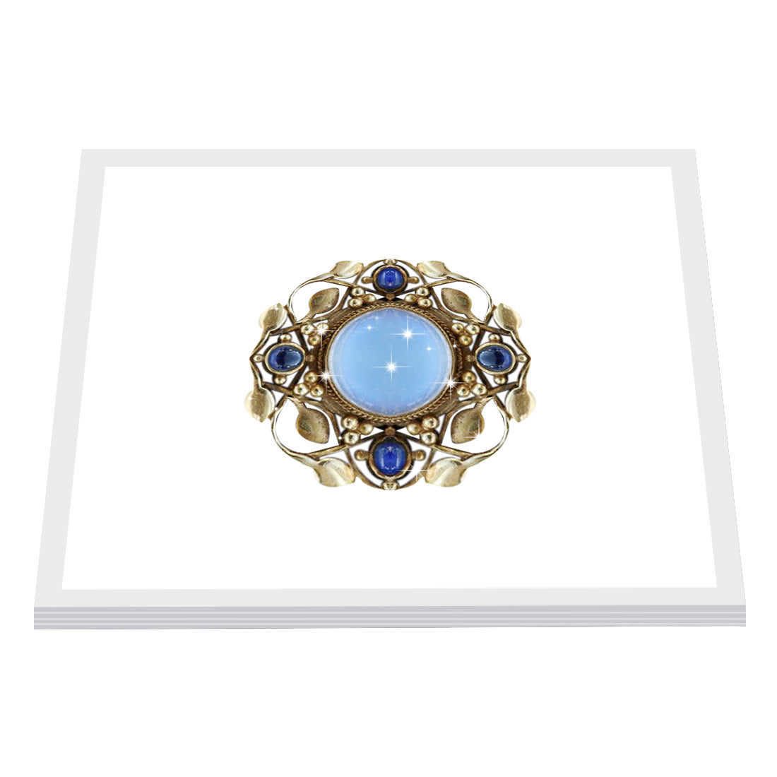 Puluz PU5136 LED Photo Shadowless Light Photo Studio Softbox Bottom Light for 20CM Lightbox - White