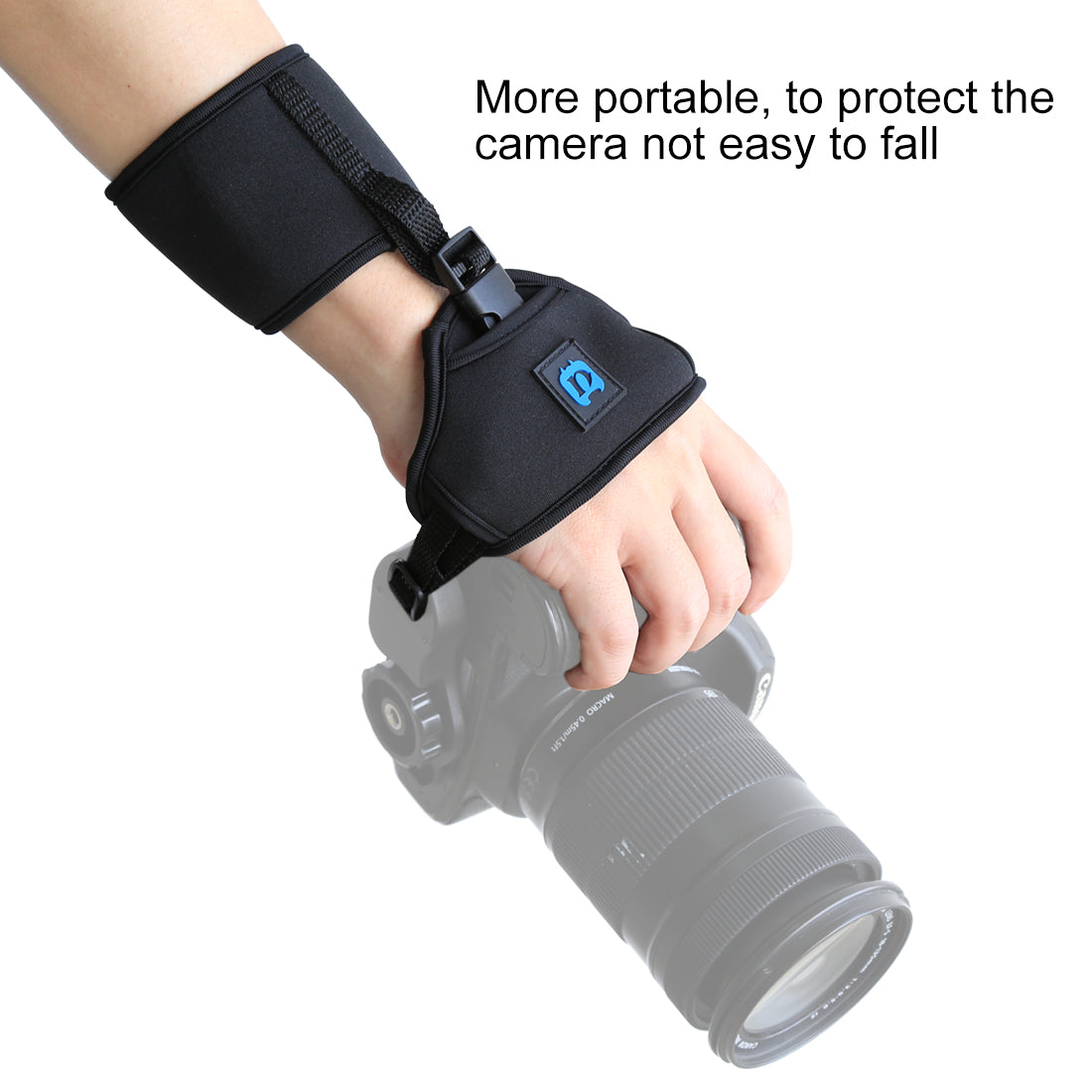 Puluz PU224 Neoprene Wristband for SLR / Digital Camera - Black