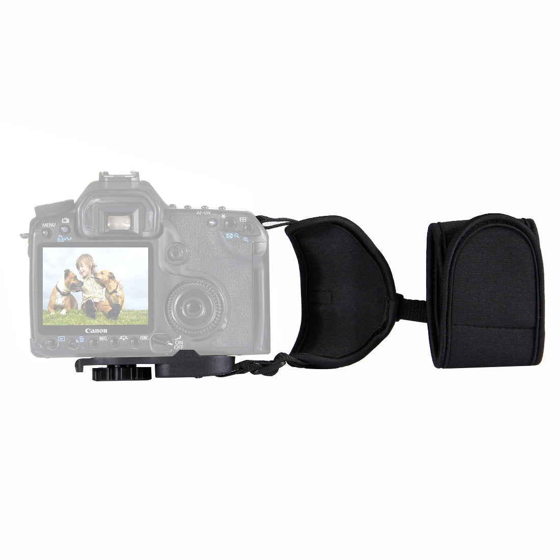 Puluz PU224 Neoprene Wristband for SLR / Digital Camera - Black
