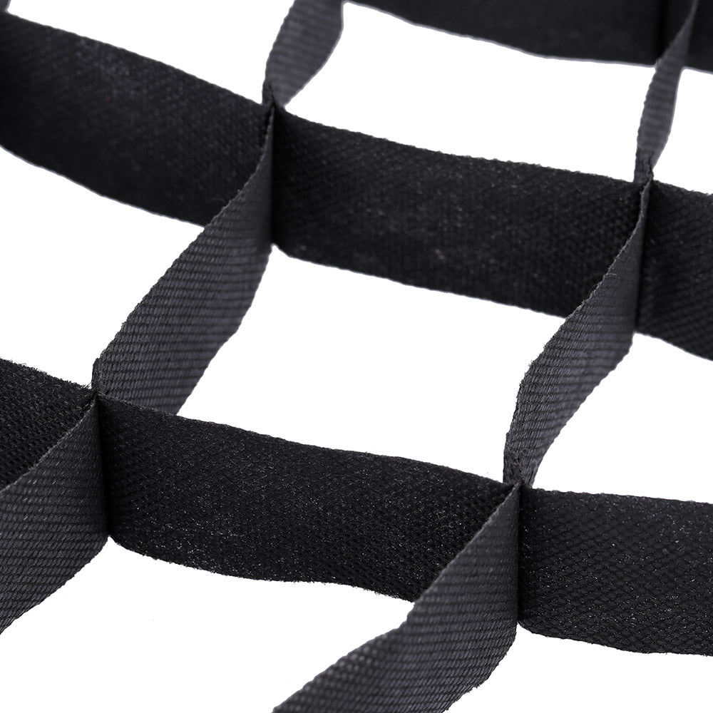 50*70cm Studio Flash Grid Softbox Mesh Rectangular Honeycomb Softbox Flash Light Soft Box - Black/Silver