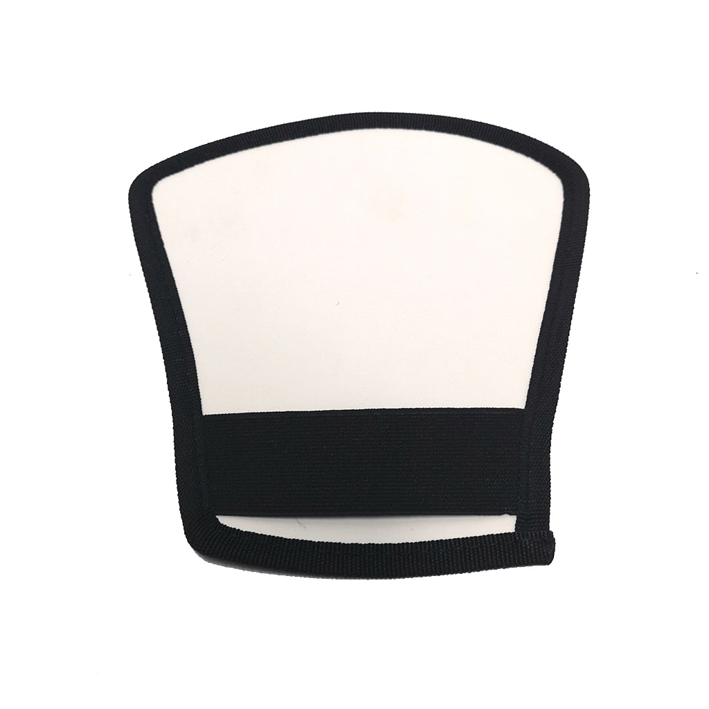 Camera Flash Diffuser Softbox Photo Flash Light Reflector for Canon Cameras Size 11*18*20cm - Silver/White