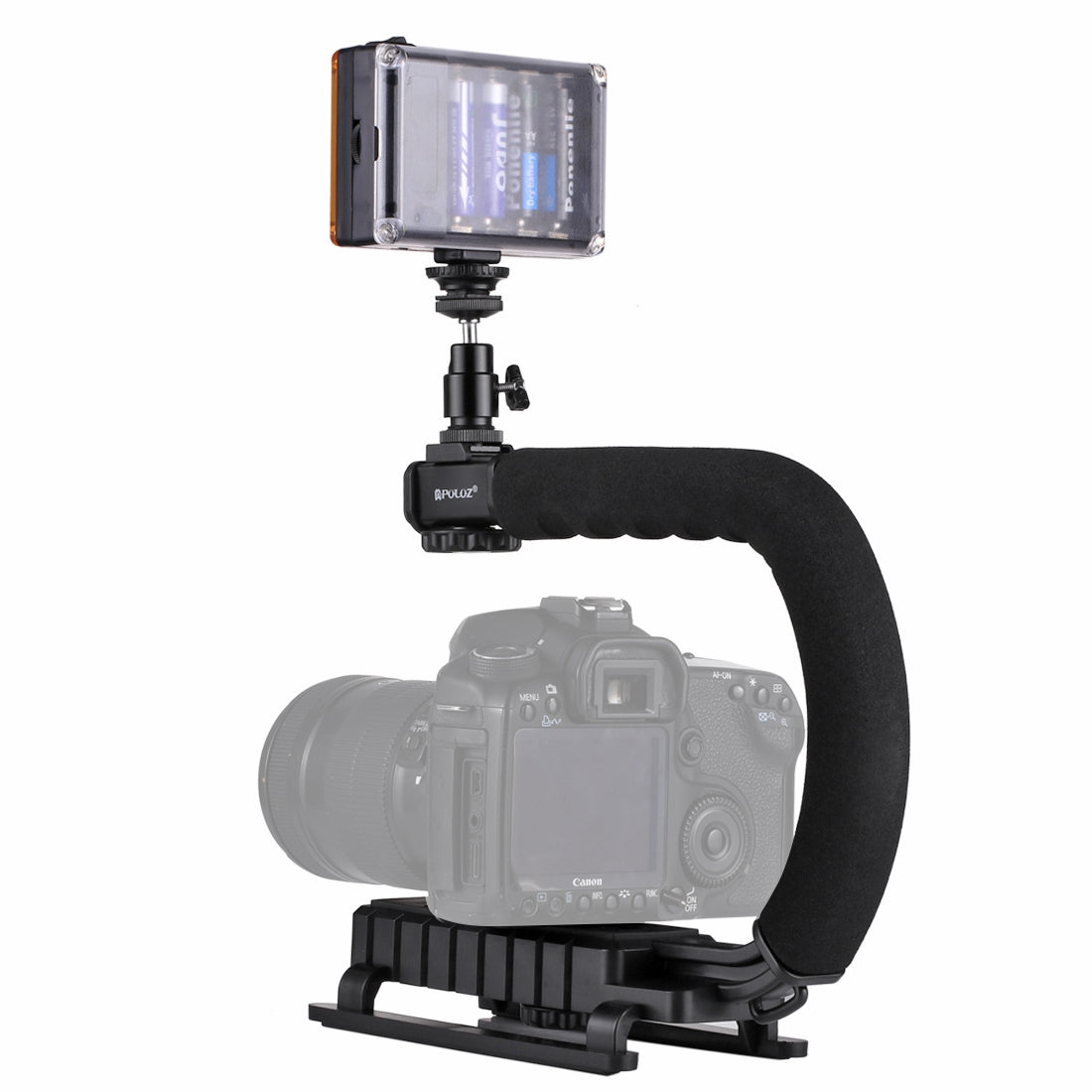 Puluz PKT3012 Stabilizing Handle Bracket for DV Camcorder/DSLR Camera
